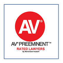 AV Preeminent Rated Lawyers | By Martindale-Hubbell